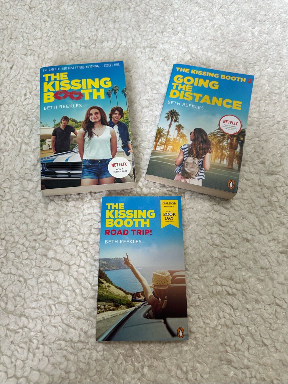 Original Penguin Paperback Set with Blue Gradient Covers